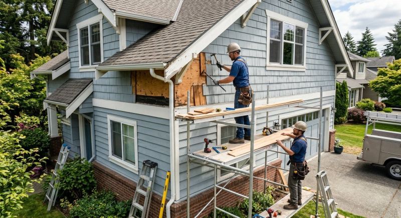 Exterior Home Repair in Katy, TX